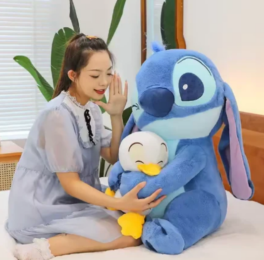 STITCH CON PATITO 70cm 💙