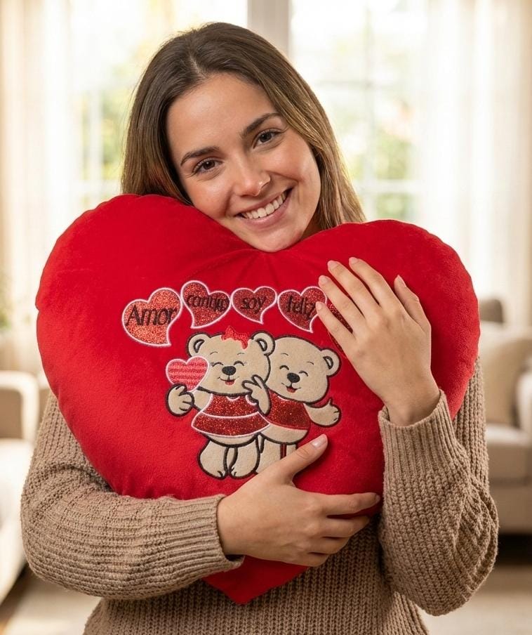 ALMOHADA CORAZON💖